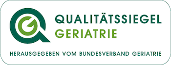 Logo Qualitätssiegel Geriatrie des Bundesverbands Geriatrie Logo Qualitätssiegel Geriatrie des Bundesverbands Geriatrie