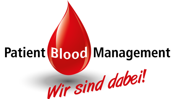 Bluttropfen als Logo für Netzwerk Patient Blood Management Bluttropfen als Logo für Netzwerk Patient Blood Management